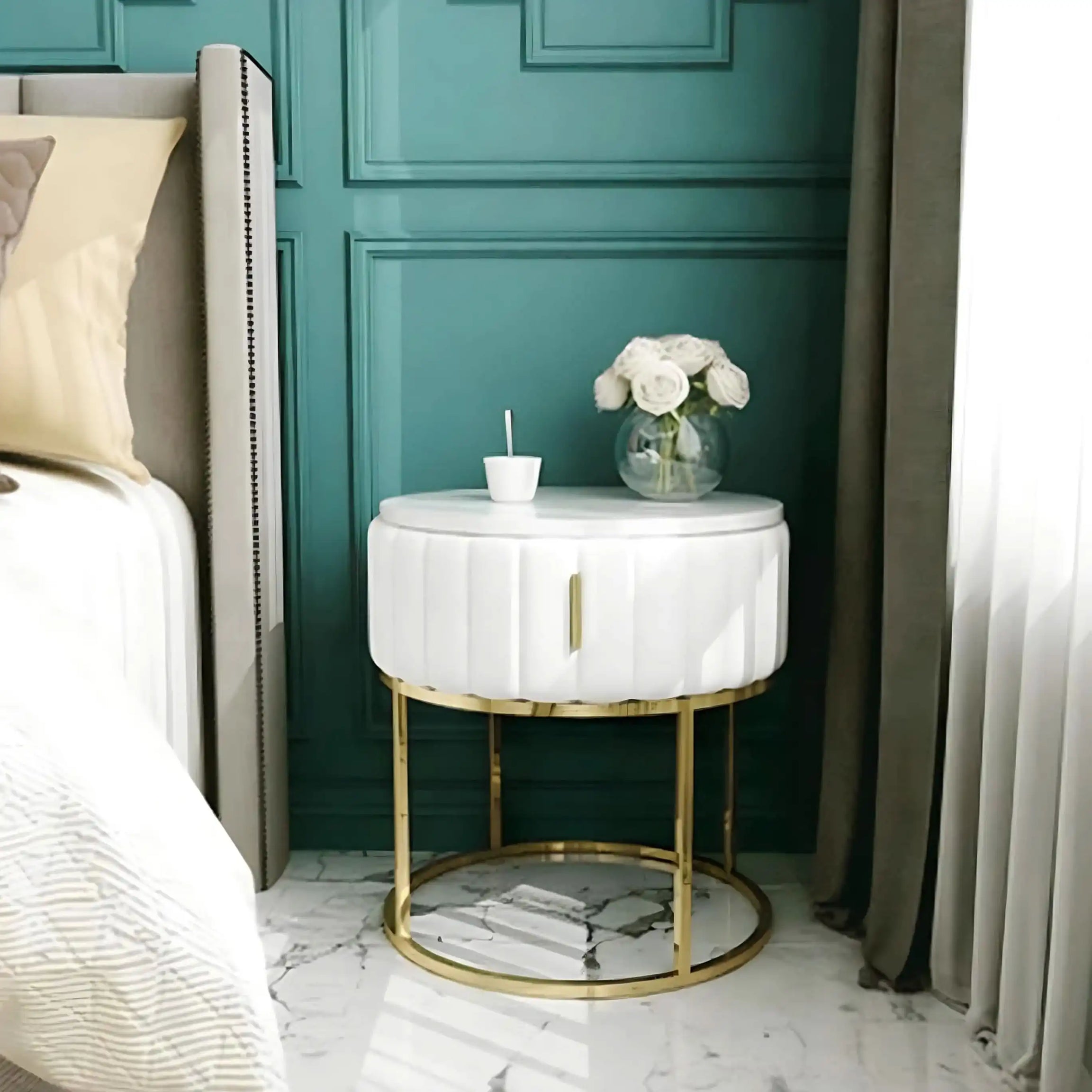 كمودينه ام دي اف لون أبيض - Baytuk