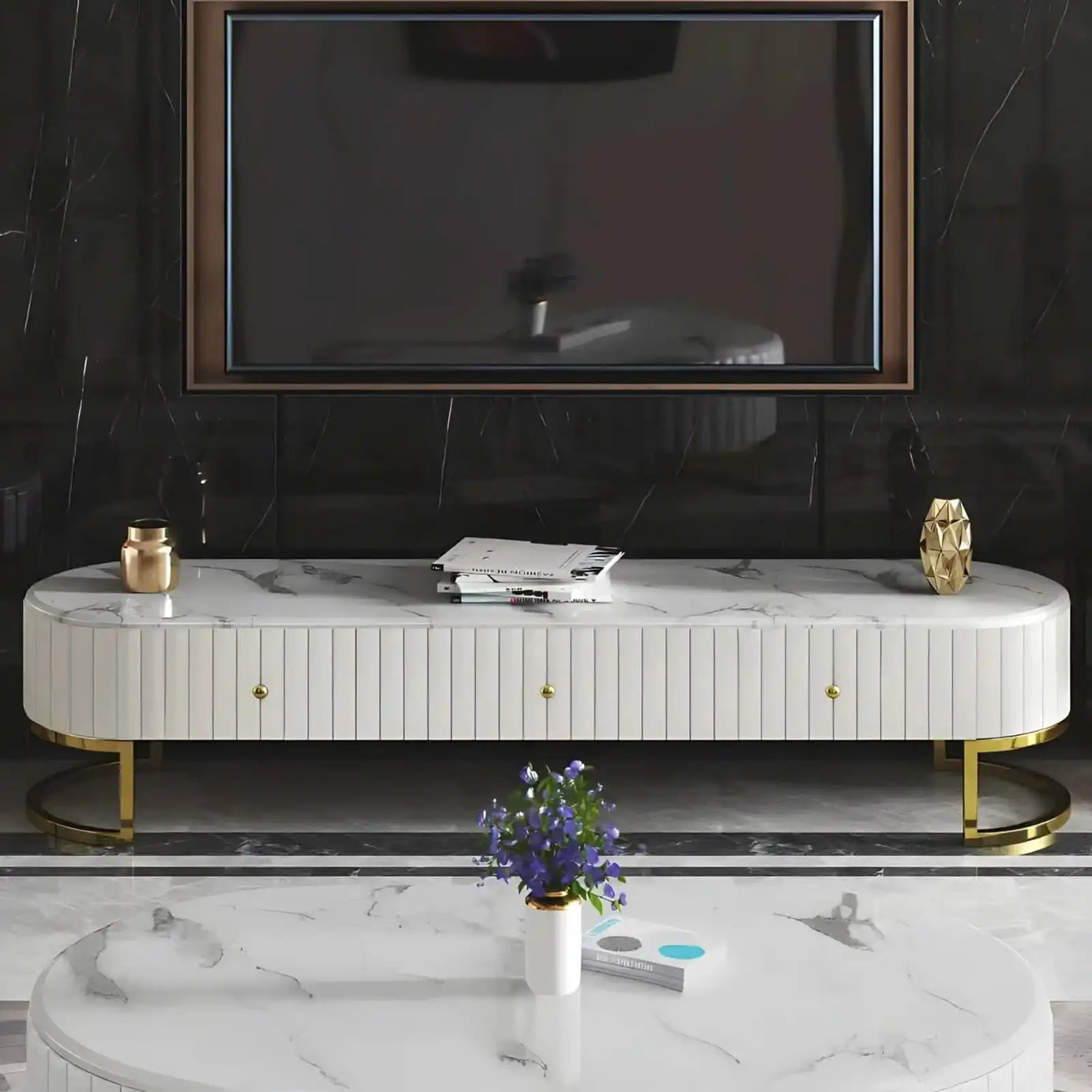 طاولة تلفاز ام دي اف - Baytuk