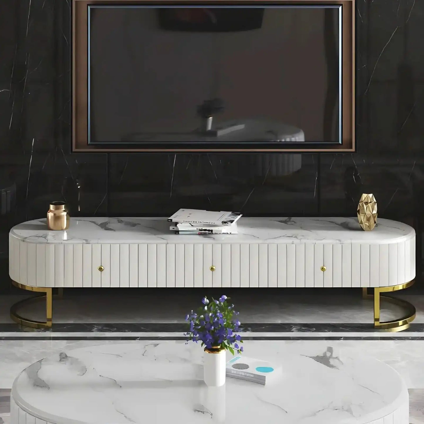طاولة تلفاز ام دي اف - Baytuk