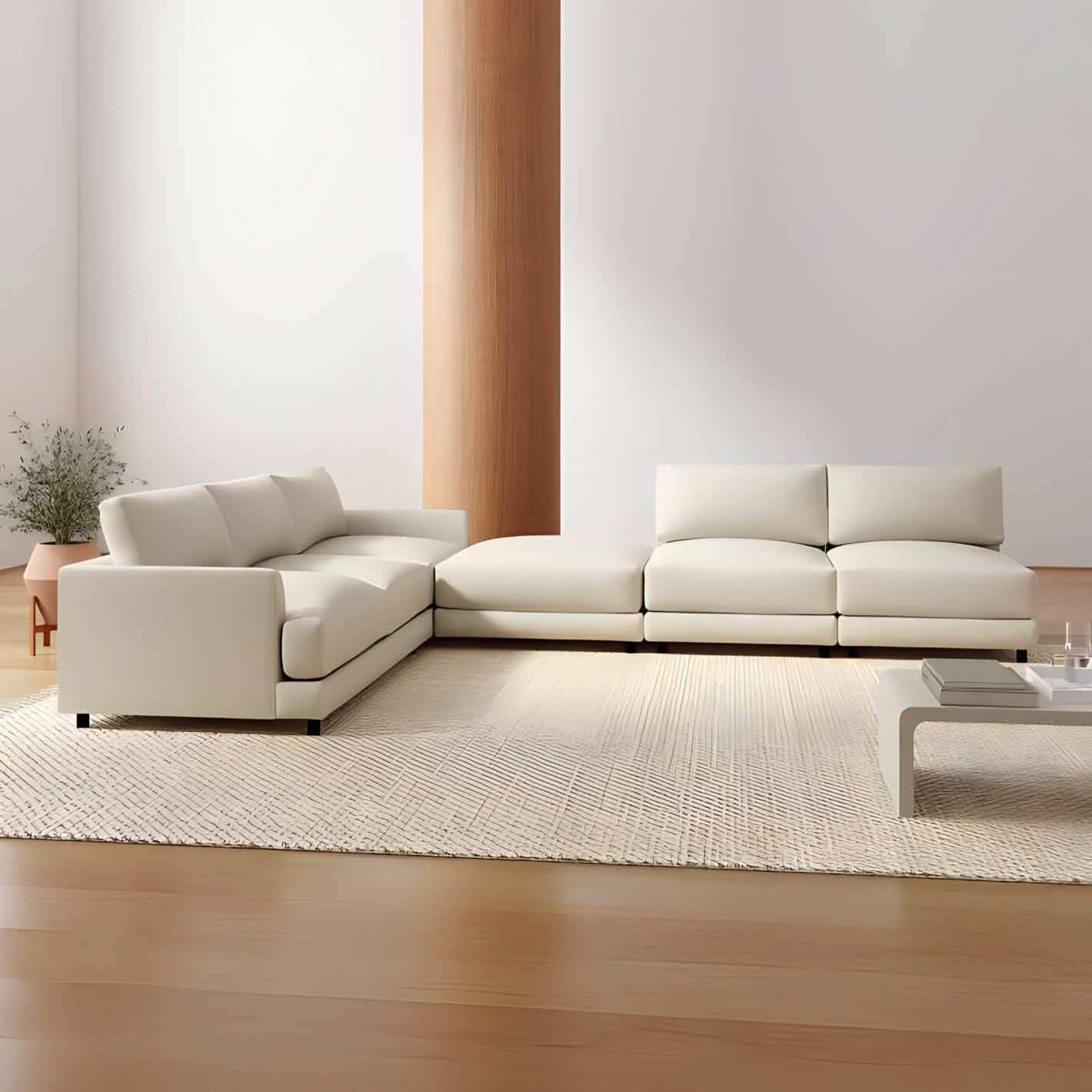 ركنة خشب طبيعي - Baytuk