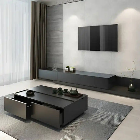 طقم طاولات بوحدة تخزين - Baytuk