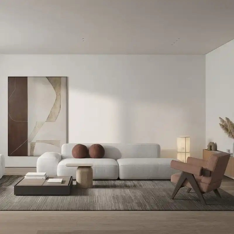 كنبة فاخرة خشب طبيعي - Baytuk