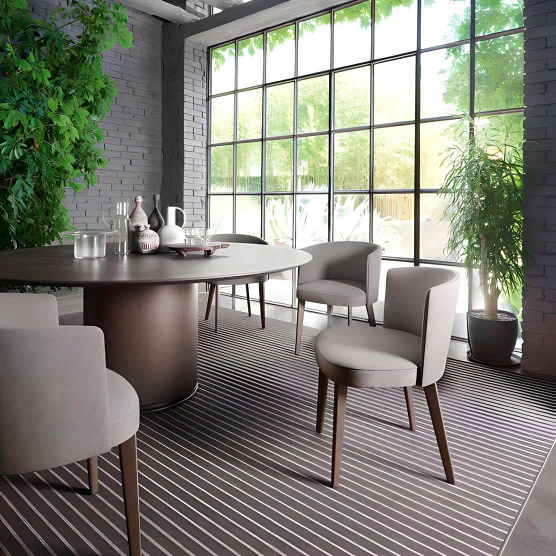 كرسي خشب طبيعي مريح - Baytuk