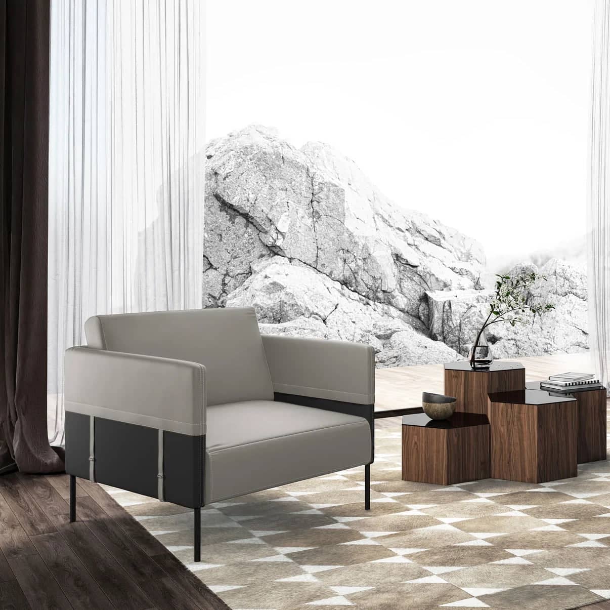 كرسي استرخاء مودرن - SAGE