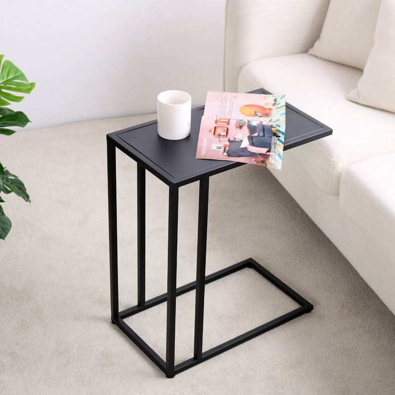 طاولة جانبية بسطح زجاج - Baytuk