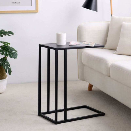 طاولة جانبية بسطح زجاج - Baytuk