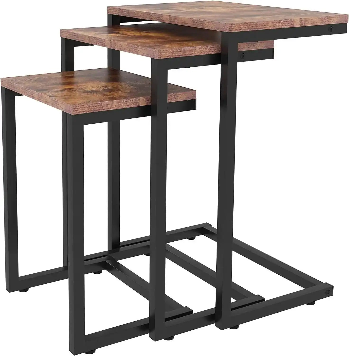 مجموعة طاولات جانبية بتصميم عصري - Baytuk