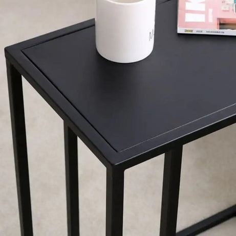 طاولة جانبية بسطح زجاج - Baytuk