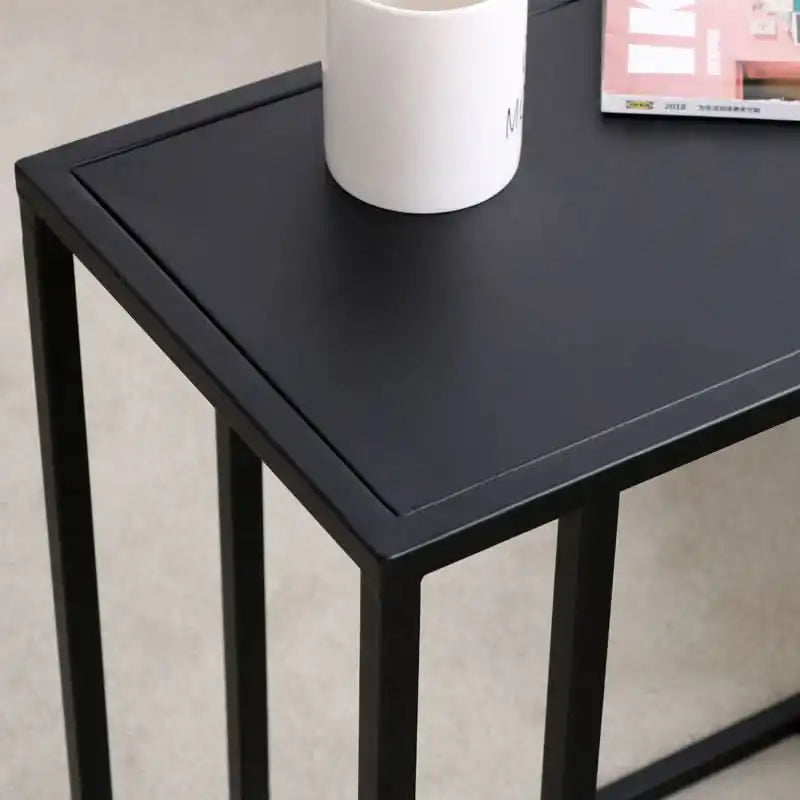 طاولة جانبية بسطح زجاج - Baytuk