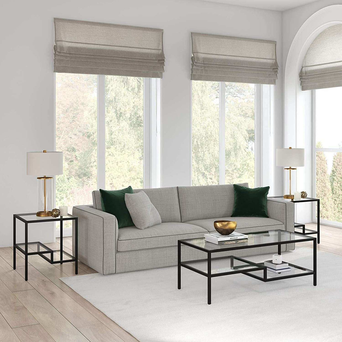 طاولة قهوة مستطيلة متعددة الألوان - Baytuk