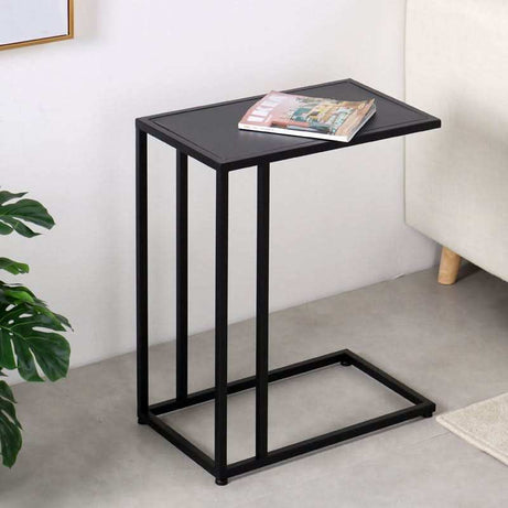 طاولة جانبية بسطح زجاج - Baytuk