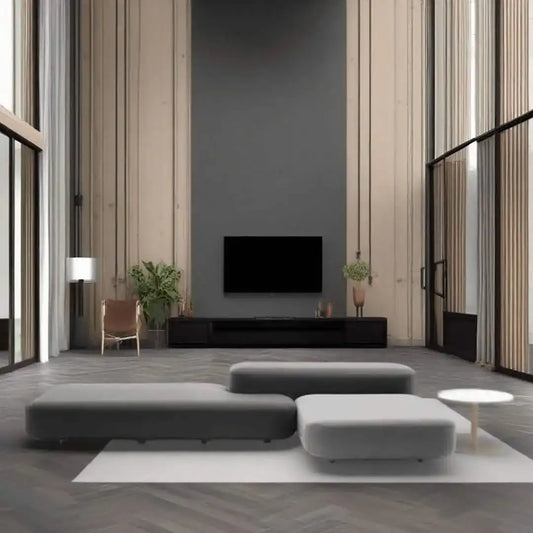 ركنة خشب طبيعي 250*160*95*60 سم - HIP147 - Homix