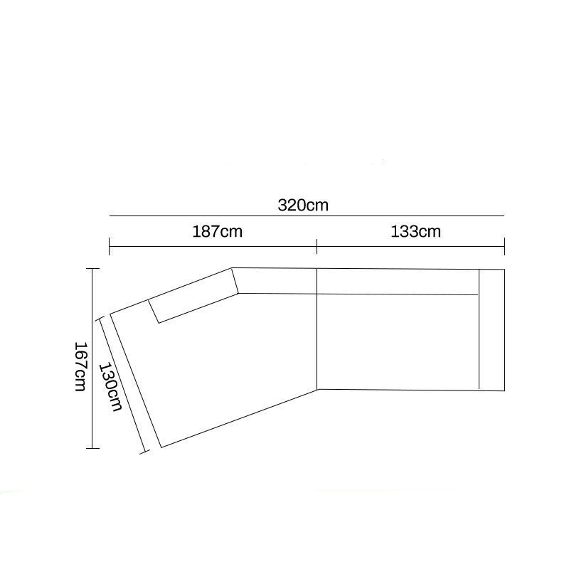 كنبة زاوية أنيقة - MERA