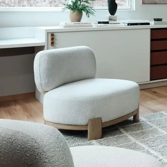 كرسي مريح فاخر خشبي - Baytuk