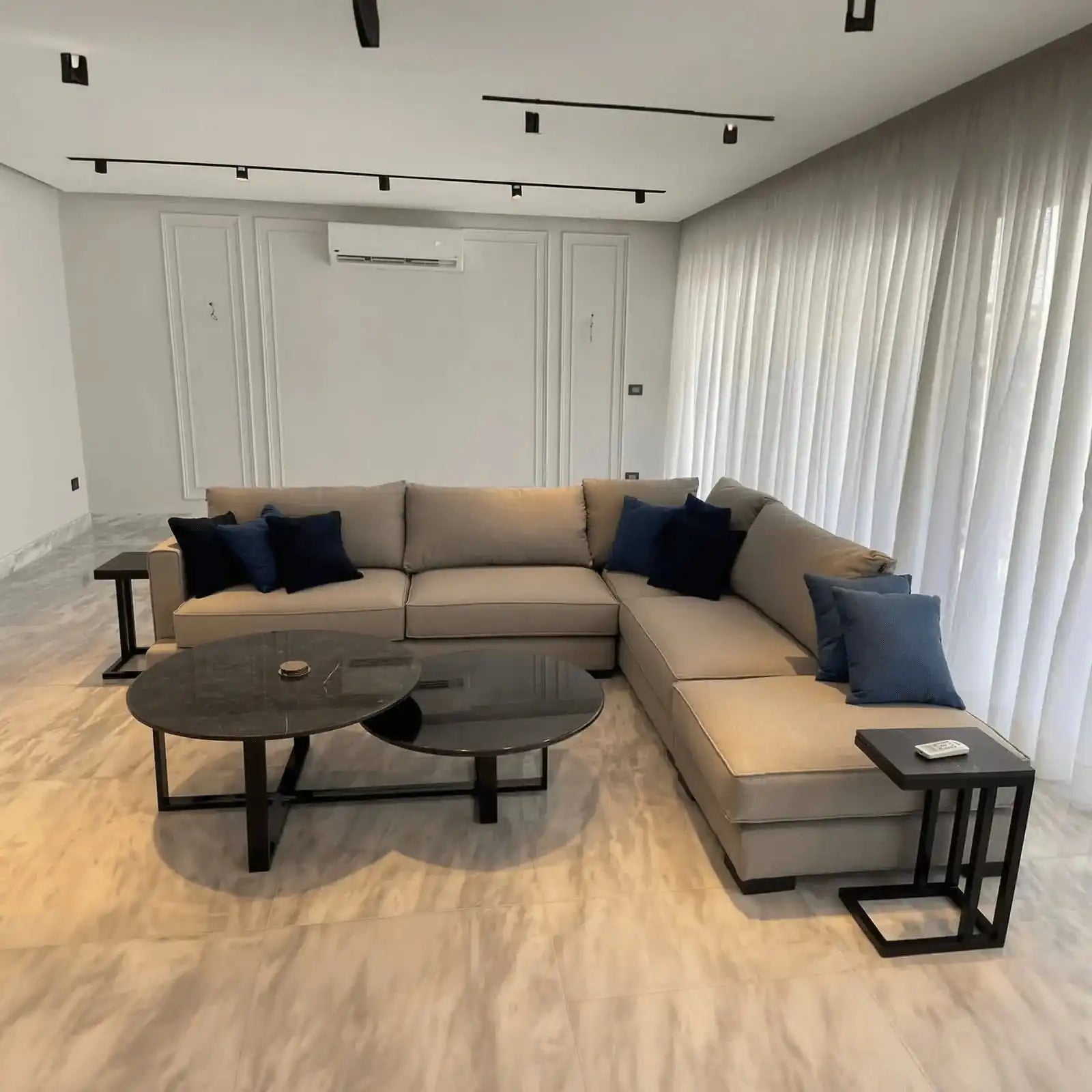 ركنة خشب طبيعي 300*180*90*65 سم - HIP134 - Homix