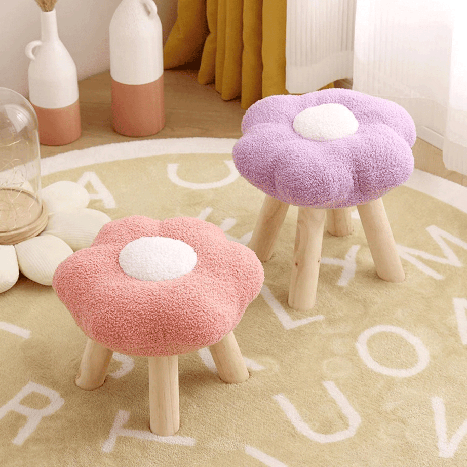 كرسي أطفال بتصميم وردة - BAYTK