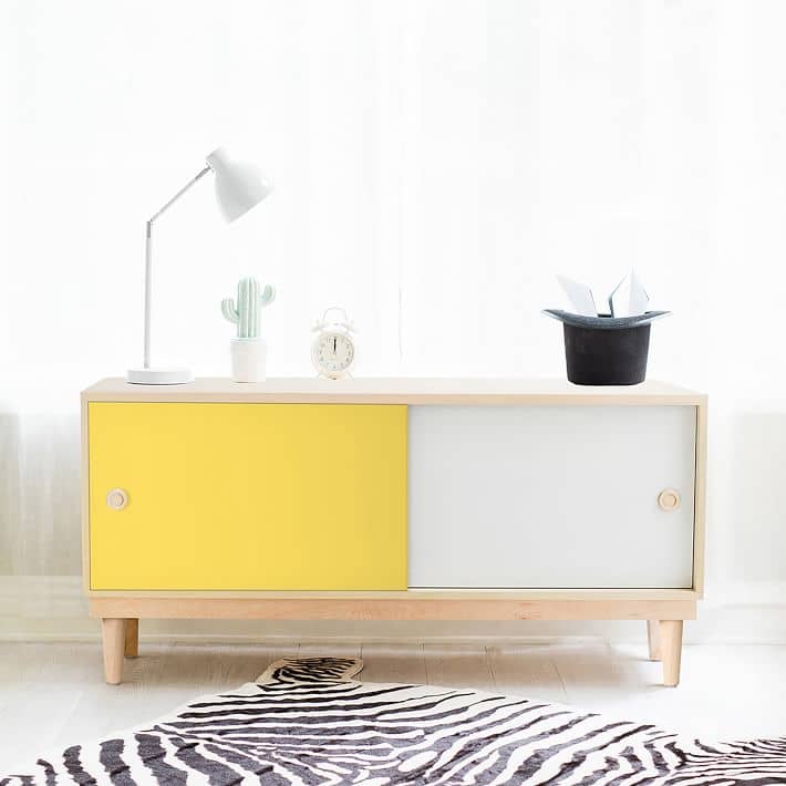 طاولة تلفاز مع وحدات تخزين - RAWAD