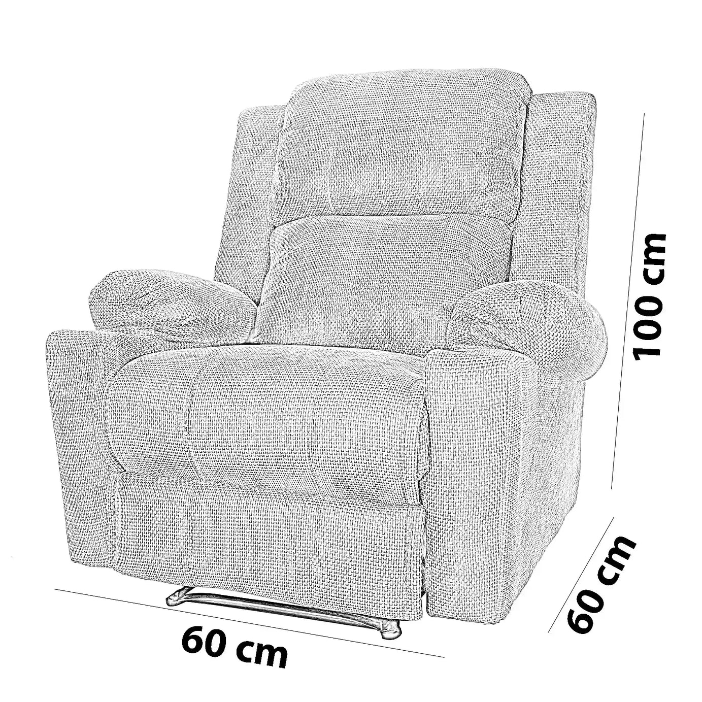 كرسي ليزي بوي، 60*60*100 سم