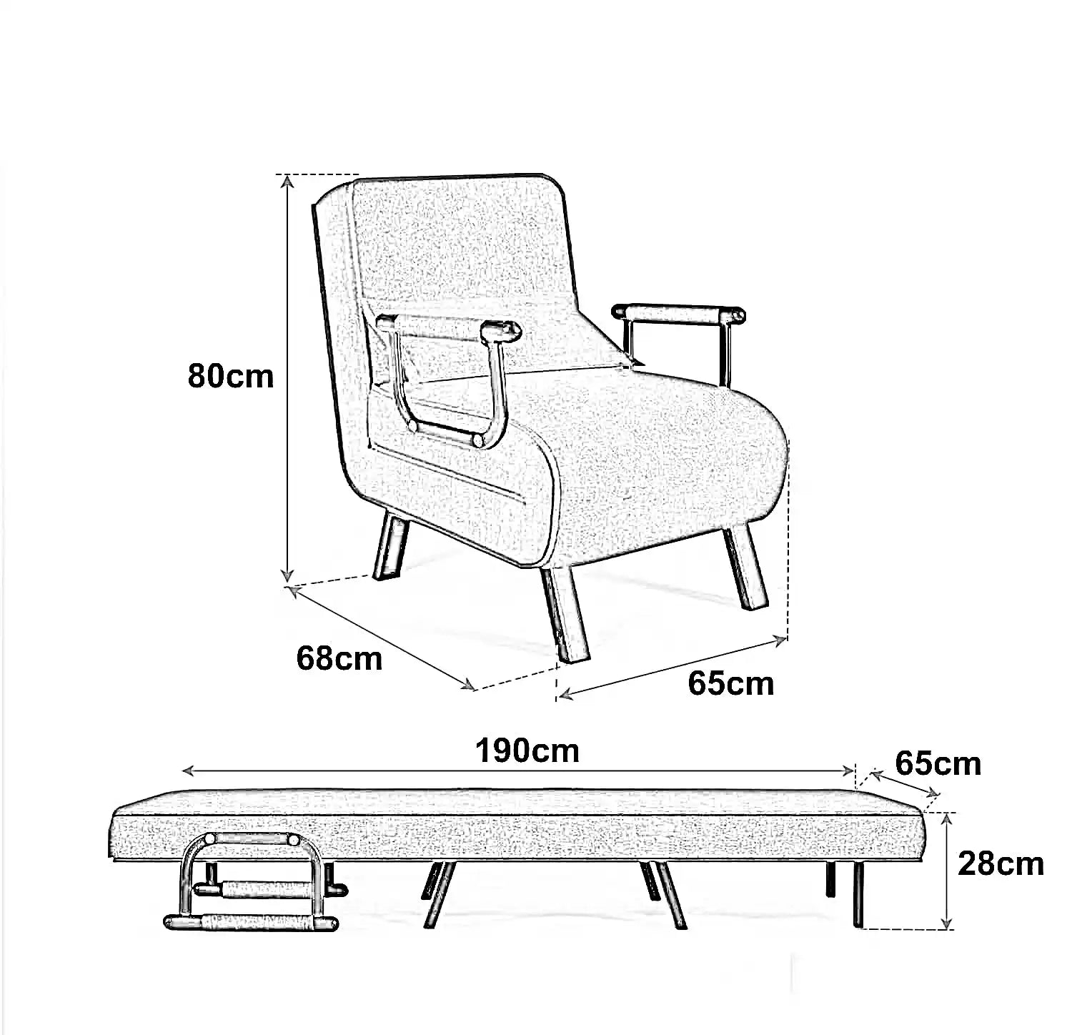 كرسي استرخاء، 65*68*80 سم