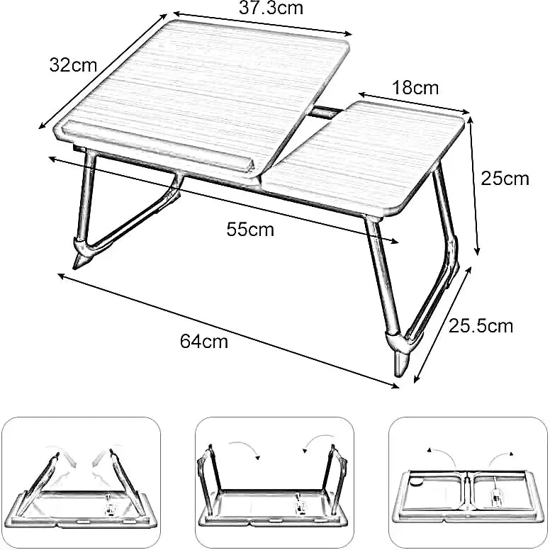 طاولة لاب توب، 64*25*25 سم