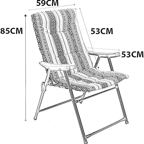 كرسي قابل للطي، 59*53*85 سم