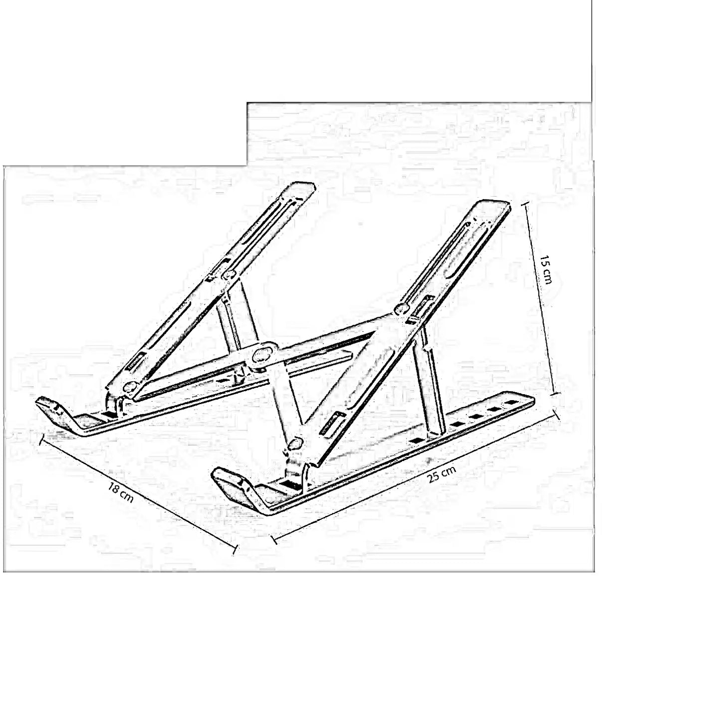 حامل لاب توب، 18*25*15 سم