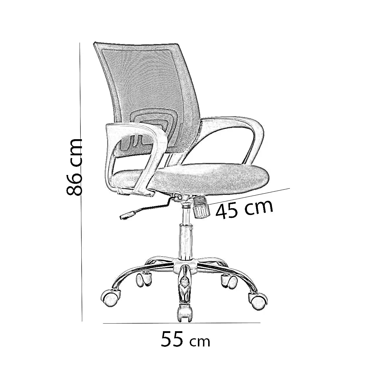 كرسي مكتب، 45*55*86 سم