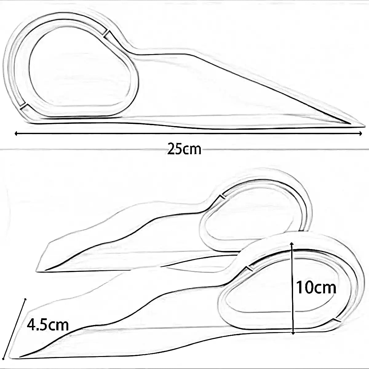 رافعة مرتبة،4*25*10 سم