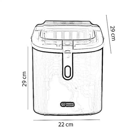 ماكينة صنع الثلج، 120 واط