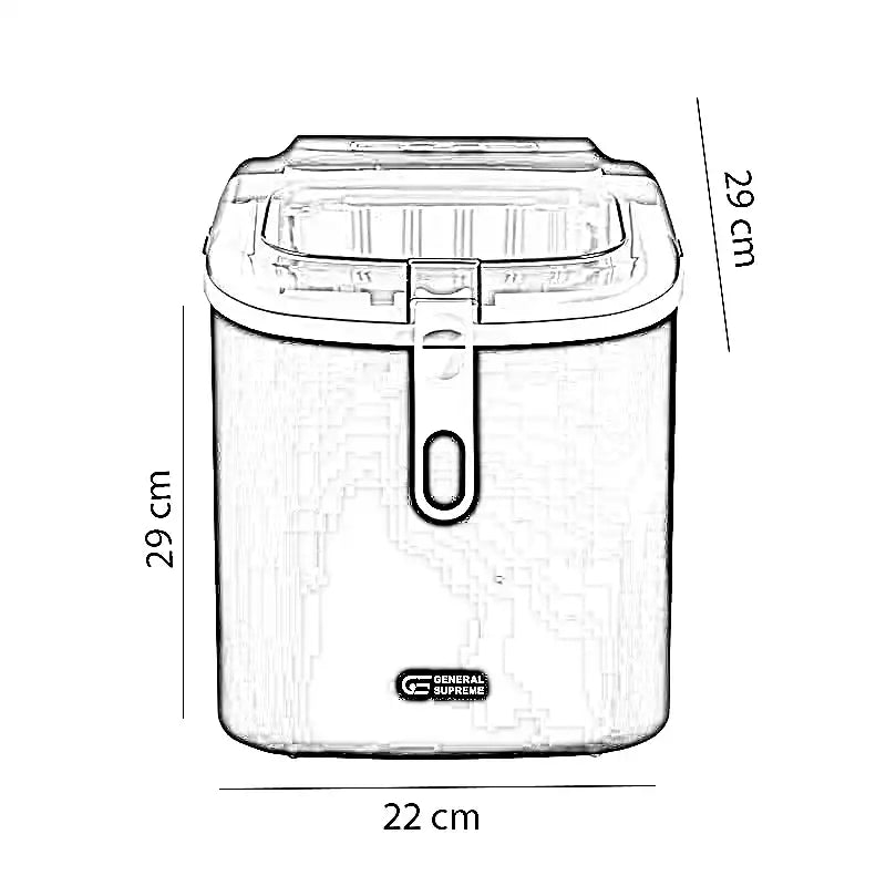 ماكينة صنع الثلج، 120 واط
