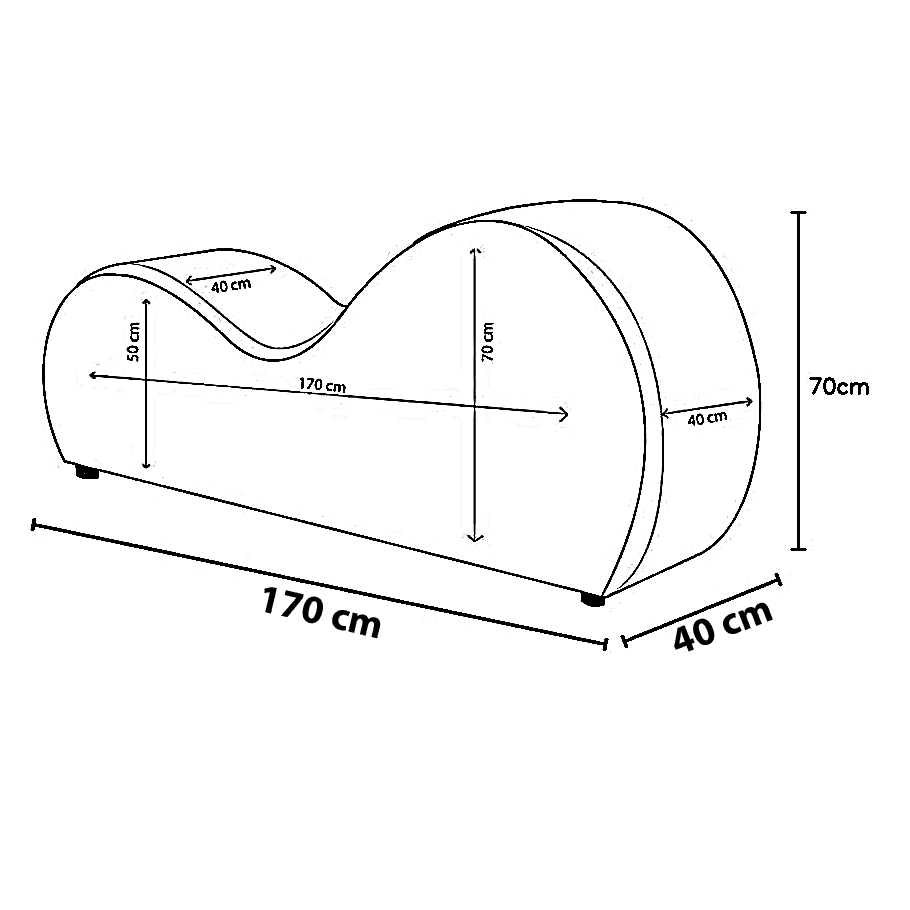 كرسي استرخاء، 170*40*70 سم