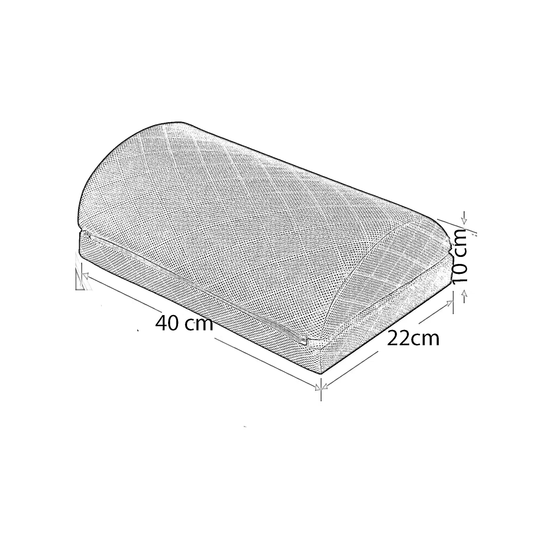 مسند قدم، 40*22*10 سم