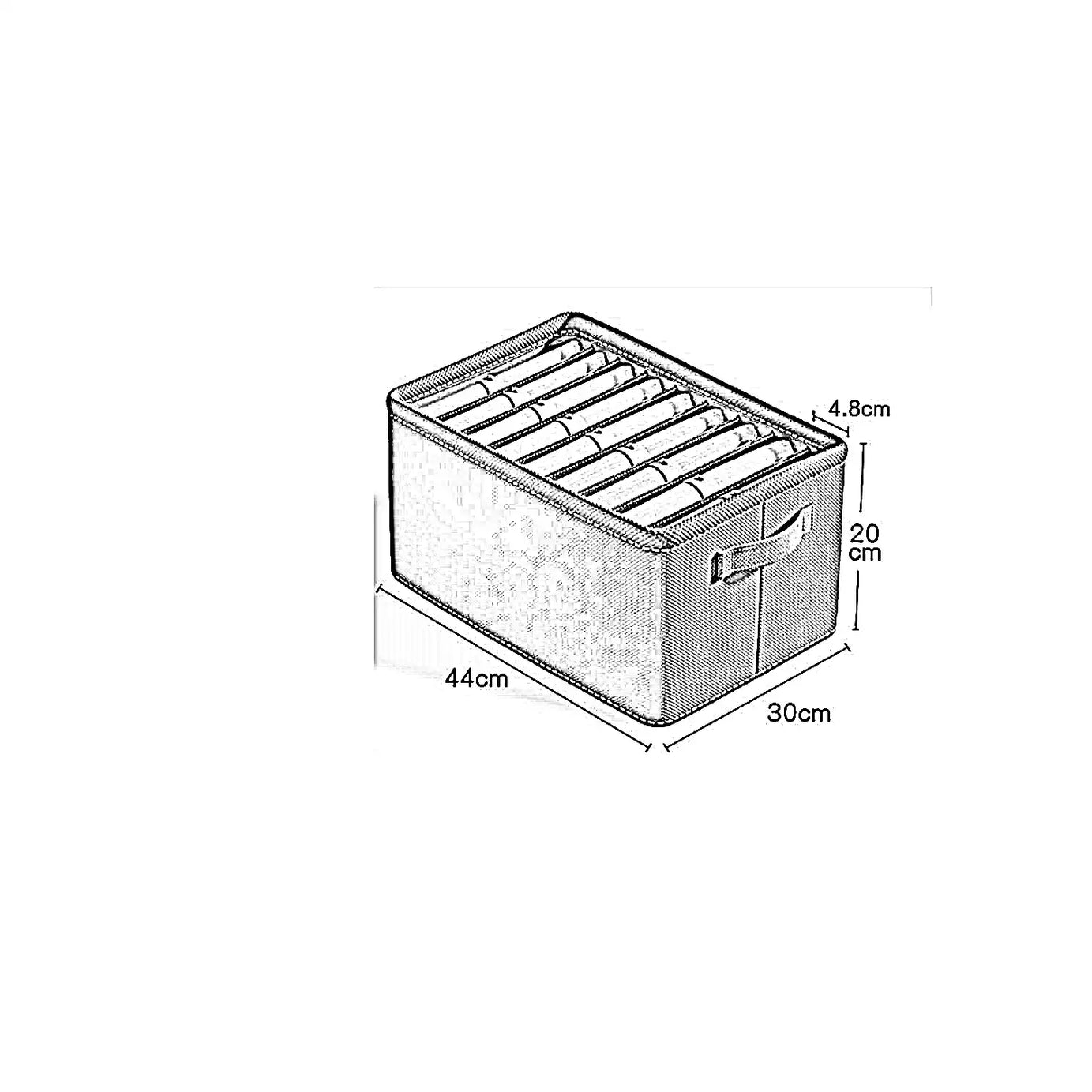 طقم صناديق تخزين، 3 قطع