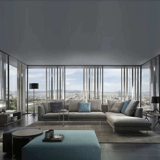 ركنة خشب طبيعي 310*180*90*90 سم - HIP129 - Homix