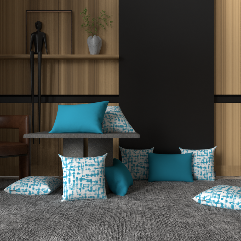 طقم كوشن سماوي