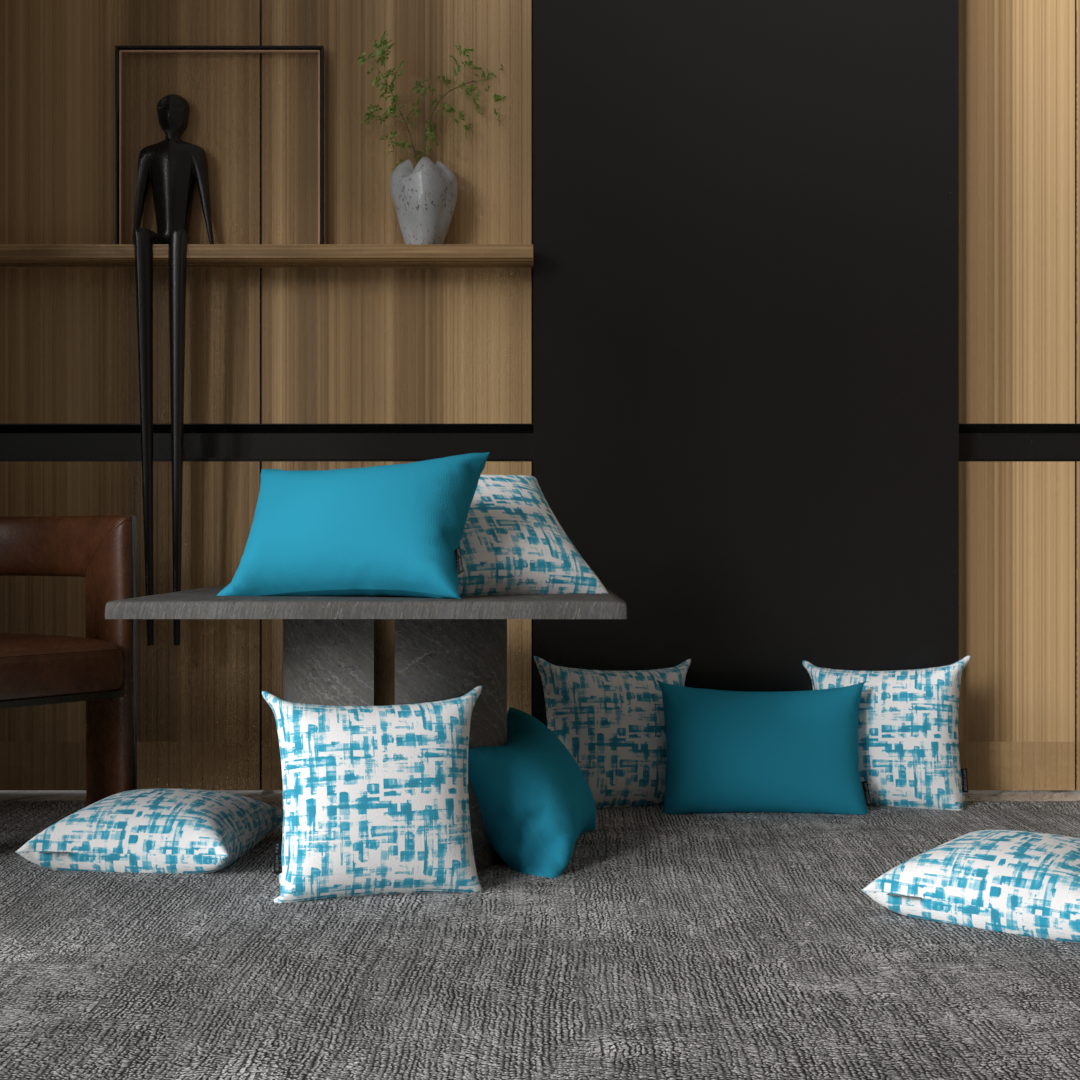 طقم كوشن سماوي