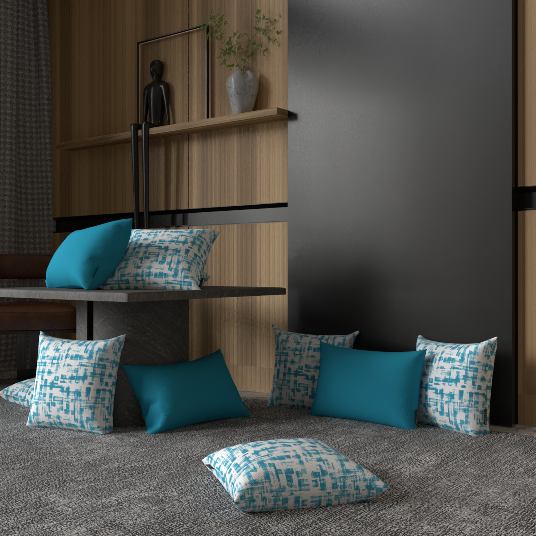 طقم كوشن سماوي