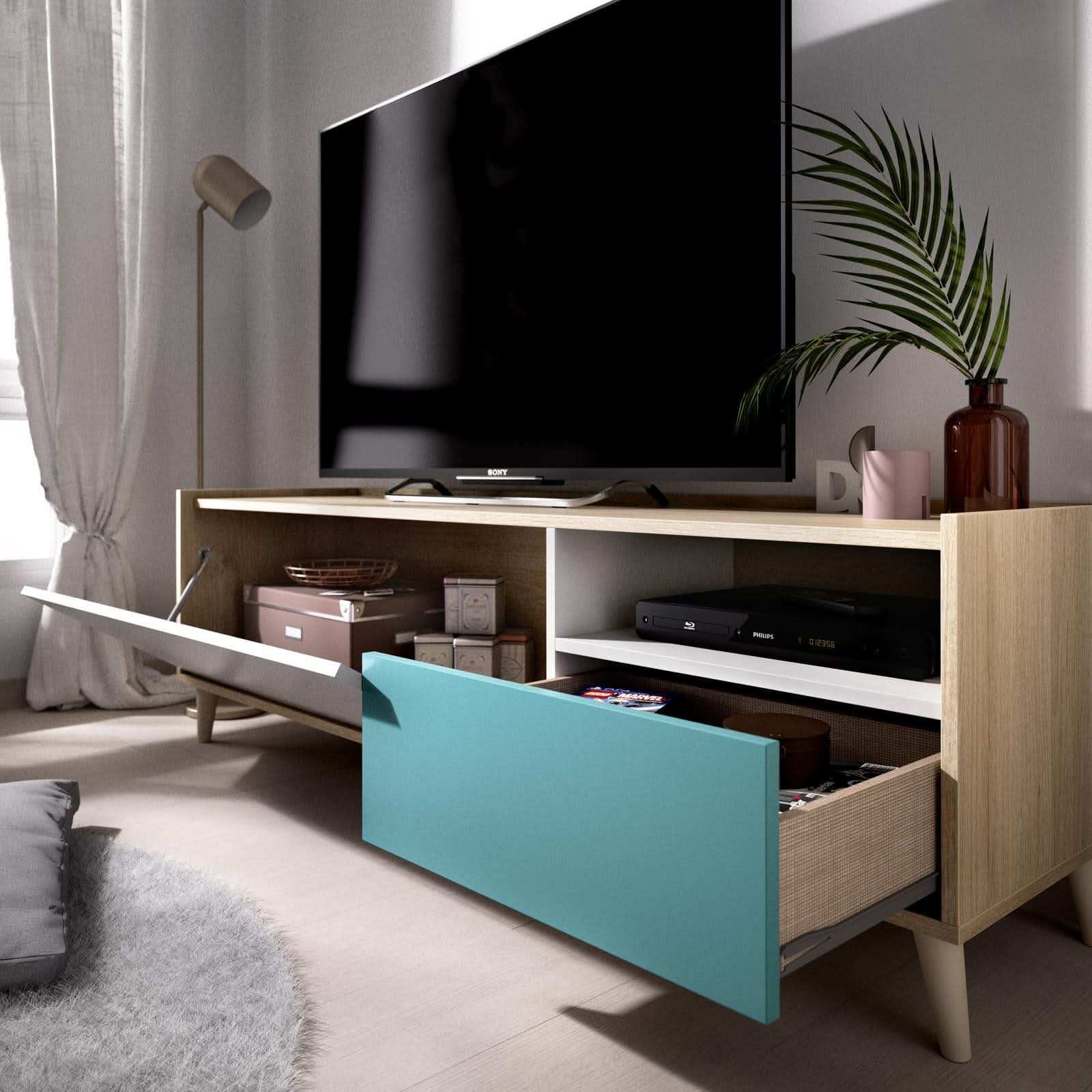 طاولة تلفاز بتصميم حديث - Baytuk