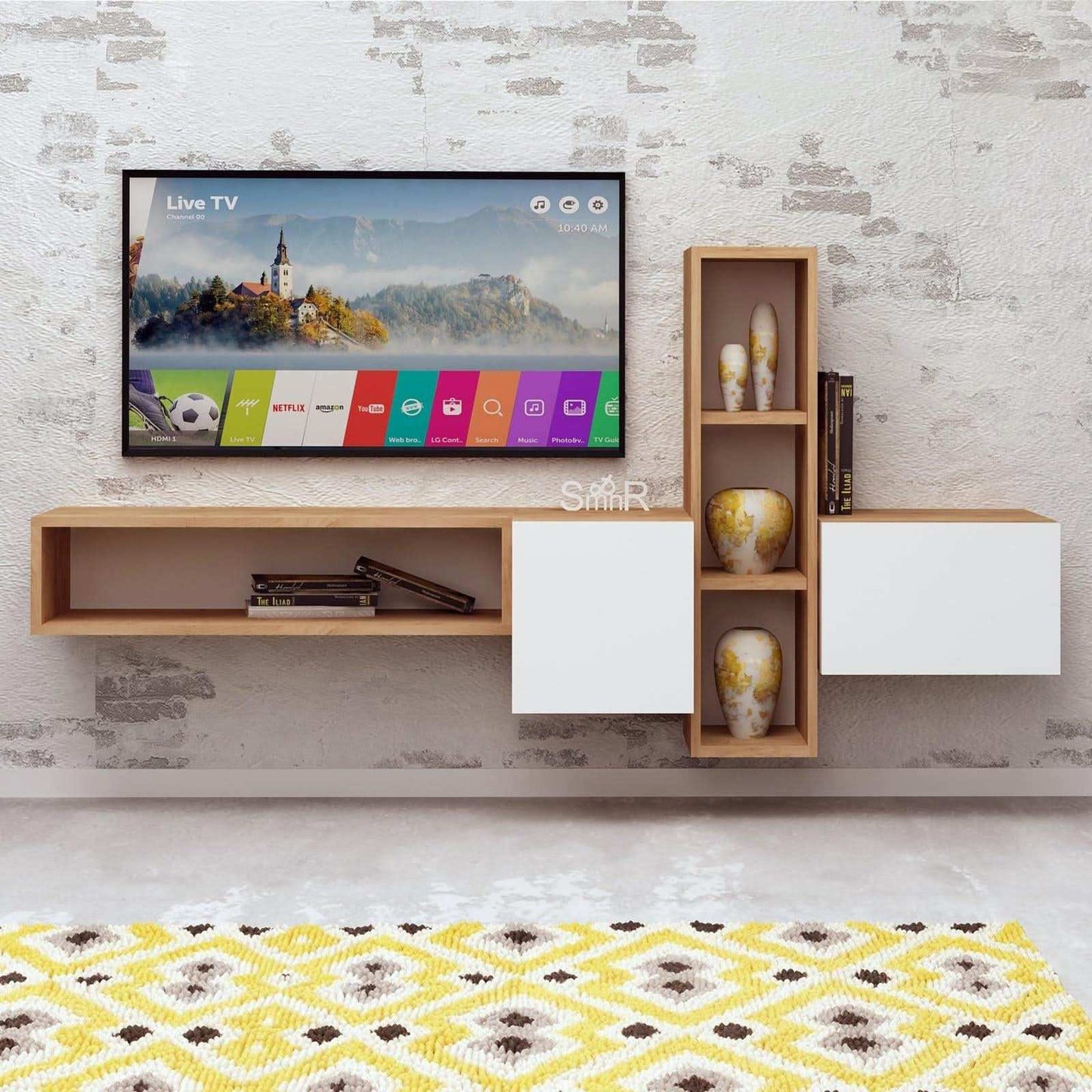 طاولة تلفاز بتصميم جذاب - Baytuk