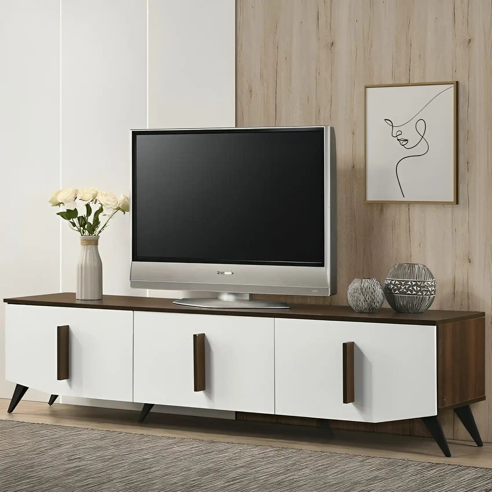 طاولة تلفاز بتصميم حديث - Baytuk