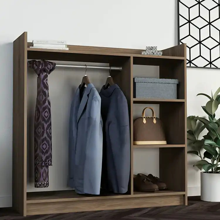 شماعة ملابس أنيقة بأرفف تنظيم مميزة - Baytuk