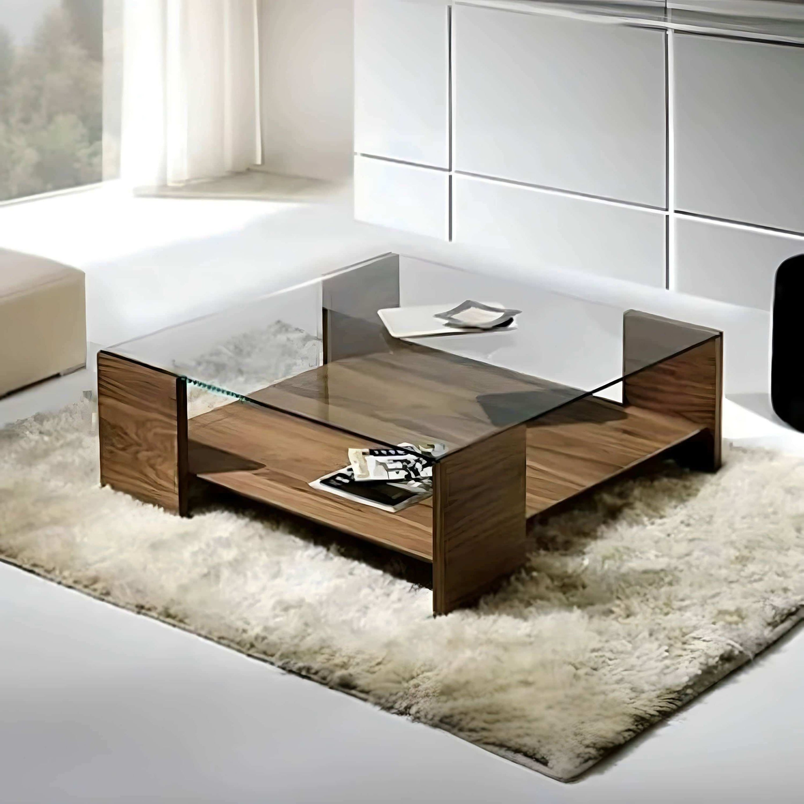 طاولة قهوة ام دي اف - Baytuk