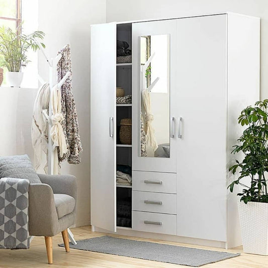 دولاب ابيض بمراه