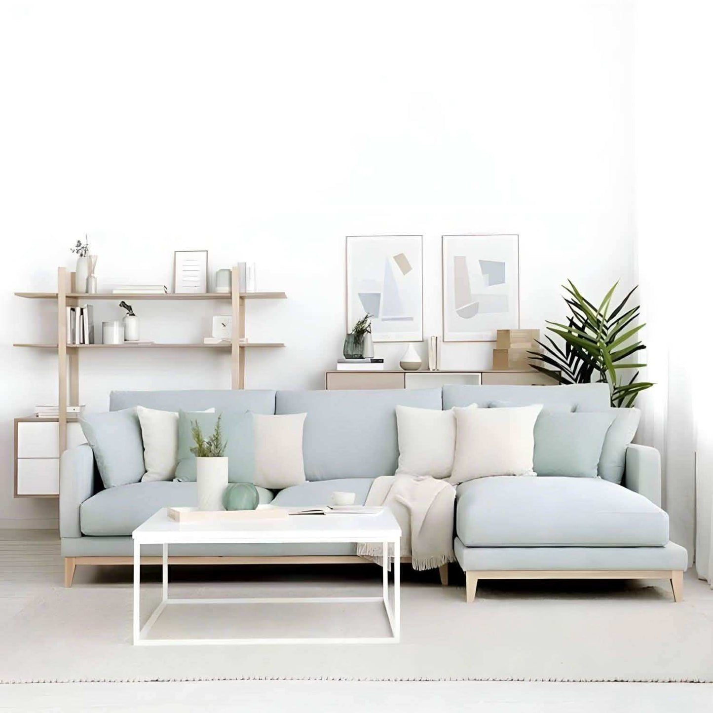 ركنة خشب طبيعي 210*150*80*70 سم - HIP154 Hippo