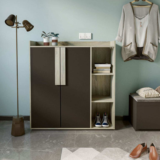 خزانة أحذية بأرفف جانبية بوحدة تخزين - Baytuk