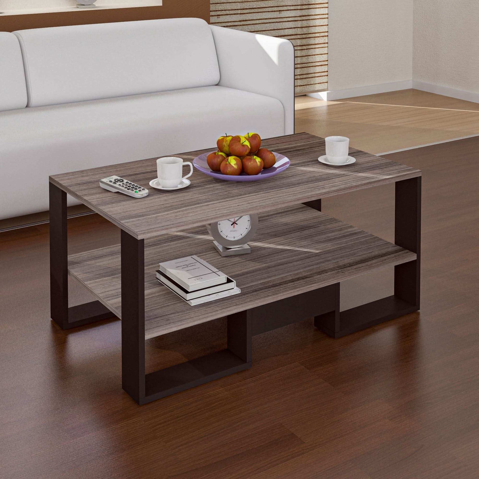 طاولة قهوة بتصميم أرجل مميز